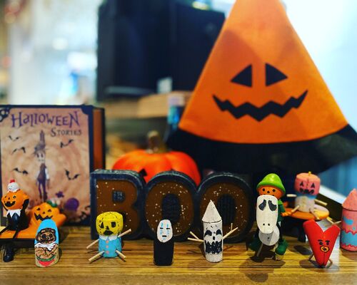 ハロウィーンの飾り